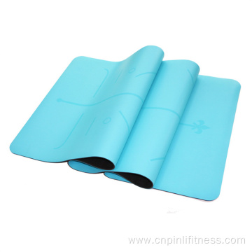 Eco-friendly Material Double Layers Non-slip Yoga Mat